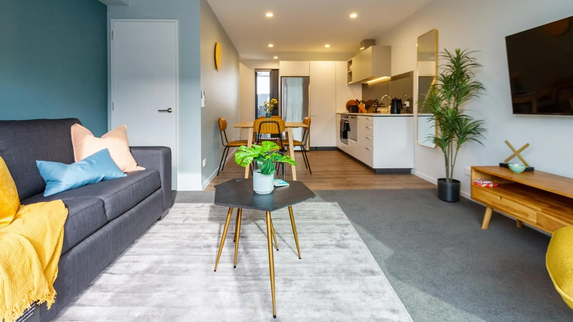 公寓 Serene 2 Bed Cbd Retreat 基督城