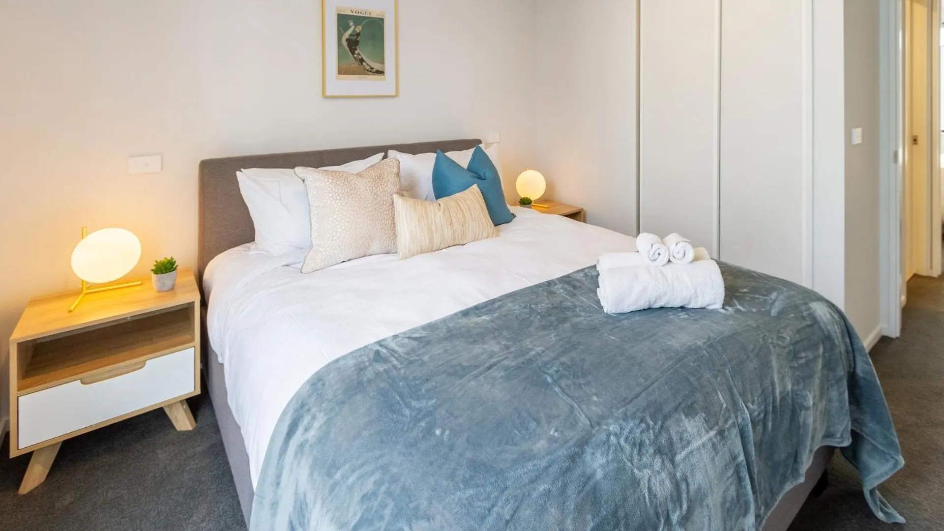 Serene 2 Bed Cbd Retreat 基督城 新西兰