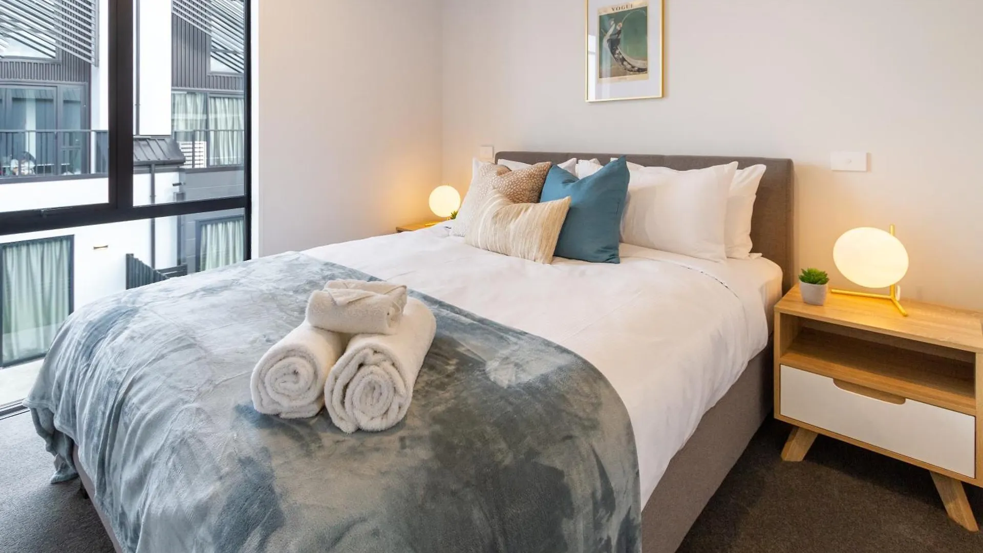 公寓 Serene 2 Bed Cbd Retreat 基督城 新西兰